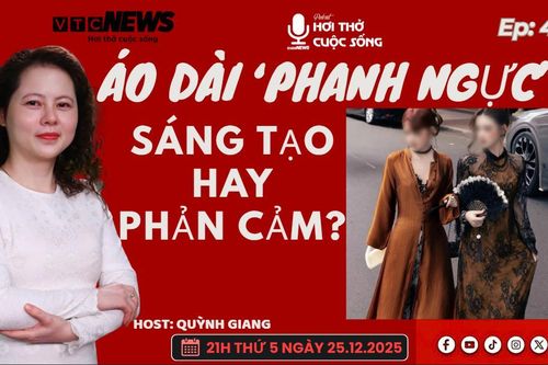 Podcast: Áo dài 'phanh ngực' - Sáng tạo hay phản cảm?