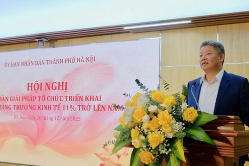 Hà Nội phấn đấu tăng trưởng kinh tế 11% trở lên năm 2026: từ mục tiêu đến hành động
