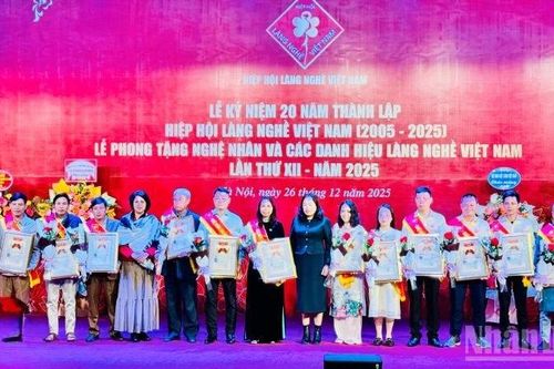 Phát huy vai trò nghệ nhân trong giữ gìn, bảo tồn, nâng tầm nghề truyền thống Việt