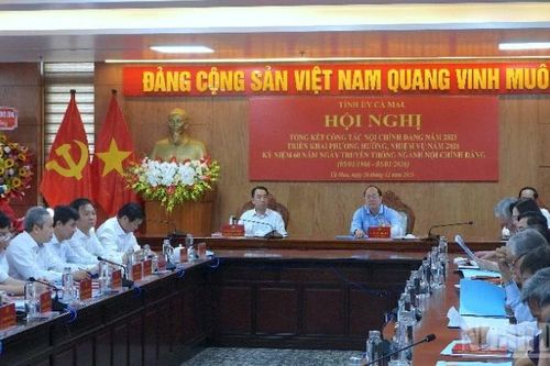 Cà Mau tập trung xây dựng ngành nội chính là cơ quan 'liêm chính của liêm chính'