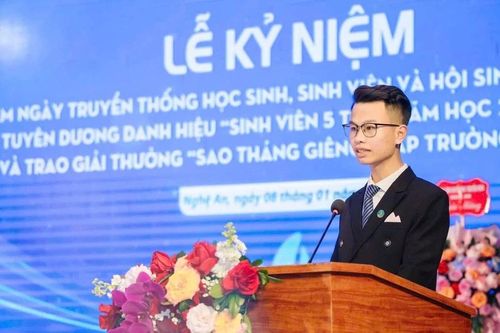 Phó Chủ tịch Hội Sinh viên tỉnh Nghệ An và dấu ấn người trẻ tiêu biểu thời đại mới