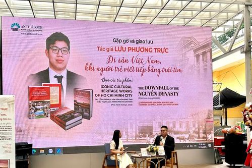 Tác giả trẻ Lưu Phương Trực với 'Các công trình di sản văn hóa mang tính biểu tượng của TPHCM'