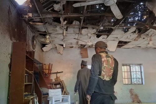 Hiện trường vụ đánh bom nhà thờ Hồi giáo Nigeria, 40 người thương vong