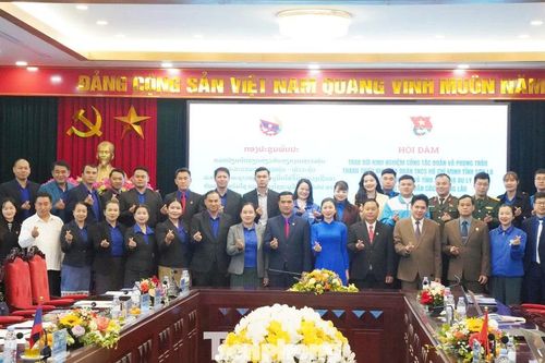 Tăng cường hợp tác công tác thanh niên giữa Tỉnh Đoàn Sơn La và các tỉnh Bắc Lào