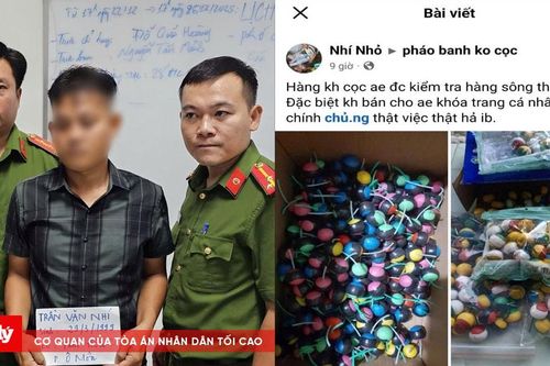 Bắt giữ 2 đối tượng rao bán linh kiện súng, pháo nổ trên mạng xã hội