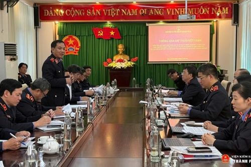 Vụ 4, VKSND tối cao kiểm tra kết quả thực hiện các chuyên đề nghiệp vụ tại VKSND TP Huế