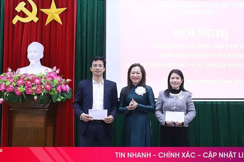 Hội Nhà báo Hà Tĩnh góp phần quan trọng vào sự phát triển của địa phương