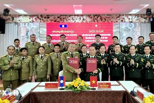 Duy trì hiệu quả cơ chế phối hợp, giữ vững an ninh biên giới Việt Nam-Lào