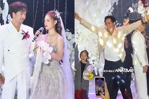 Hành động gây chú ý của Thanh Thức ở đám cưới Đoàn Minh Tài và vợ kém 16 tuổi