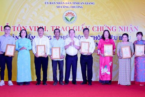 An Giang tôn vinh 47 sản phẩm công nghiệp nông thôn tiêu biểu cấp tỉnh năm 2025