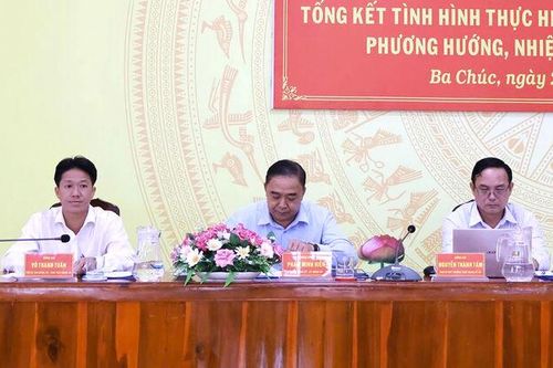 Xã Ba Chúc: 100% tổ chức cơ sở Đảng và đảng viên hoàn thành tốt nhiệm vụ trở lên