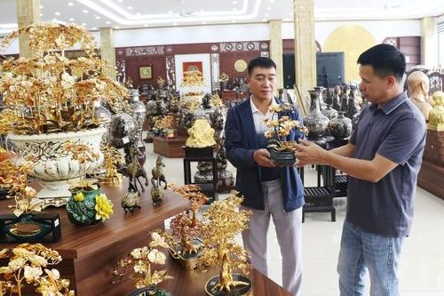 Làng nghề đúc đồng Đại Bái vào mùa hàng Tết