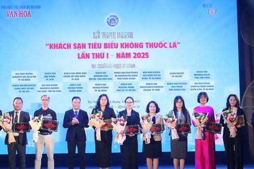 13 khách sạn ở Đà Nẵng được vinh danh 'Khách sạn tiêu biểu không thuốc lá'