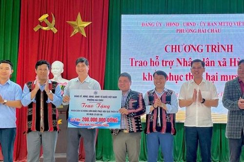 Đà Nẵng giao các sở, ban, ngành kết nghĩa với 33 xã miền núi, biên giới, hải đảo