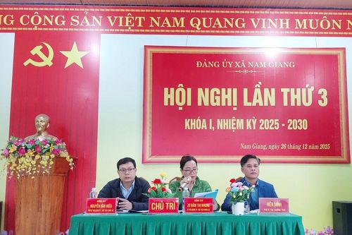 Xã Nam Giang phấn đấu có 3 thôn đạt chuẩn nông thôn mới kiểu mẫu năm 2026