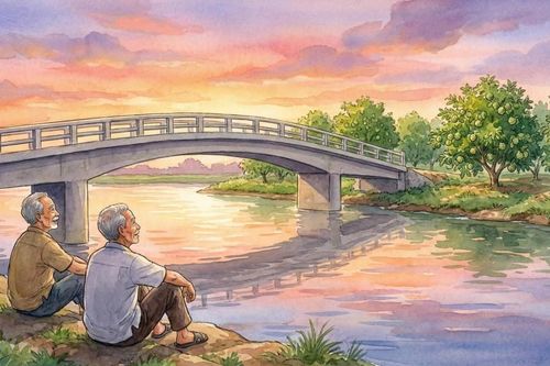 Nhịp cầu nối bờ vui