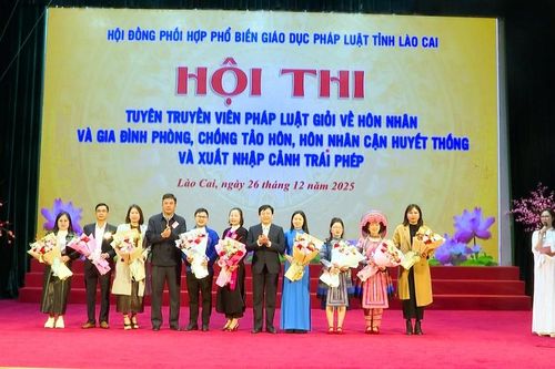 Khai mạc hội thi tuyên truyền viên pháp luật giỏi về hôn nhân và gia đình