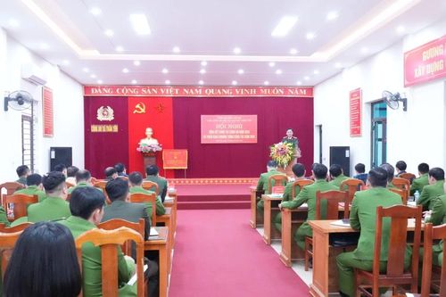 Công an các xã khu vực Trấn Yên tổng kết công tác năm 2025, triển khai nhiệm vụ năm 2026