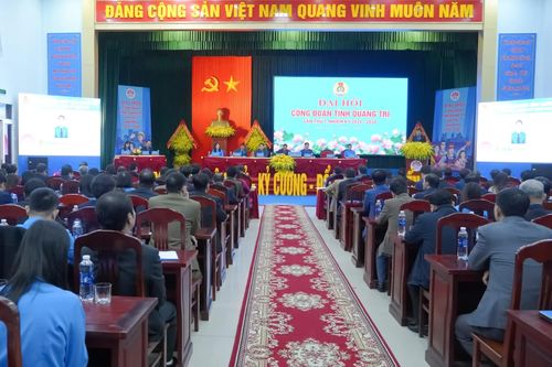 Khai mạc Đại hội Công đoàn tỉnh Quảng Trị lần thứ I