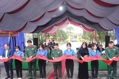 Khánh thành công trình tu bổ, tôn tạo Nghĩa trang liệt sĩ Hải Thượng