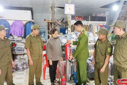 Bảo đảm an toàn cháy nổ dịp cuối năm