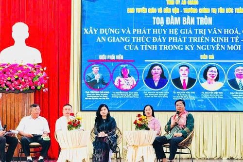 An Giang: Xây dựng và phát huy hệ giá trị văn hóa, con người - động lực thúc đẩy phát triển kinh tế - xã hội trong kỷ nguyên mới