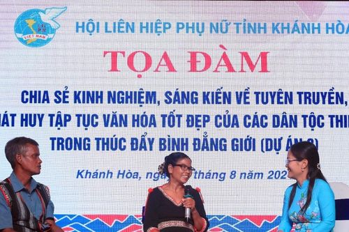 Khánh Hòa hiện thực hóa mục tiêu bình đẳng giới