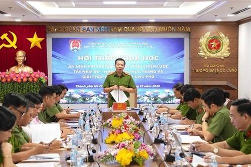 Phòng ngừa, ứng phó an ninh phi truyền thống vùng chiến lược Tây Nam Bộ