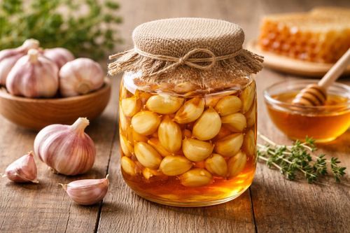 Điều gì xảy ra với cơ thể nếu ăn một thìa tỏi ngâm mật ong mỗi sáng?