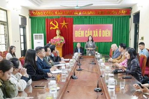 Hội Nhà báo Hà Nội đi thực tế tại xã Đan Phượng và xã Ô Diên