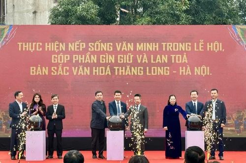 Hà Nội hưởng ứng 'Bộ tiêu chí về môi trường văn hóa trong lễ hội truyền thống'