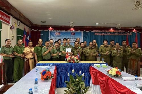 Tăng cường hợp tác bảo đảm an ninh biên giới Việt Nam - Lào