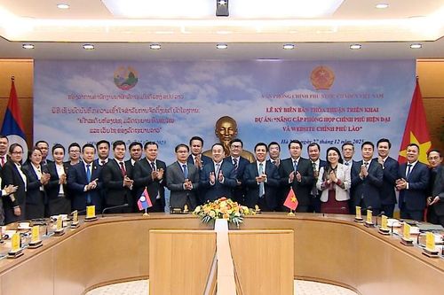 Thúc đẩy hợp tác giữa Văn phòng Chính phủ Việt Nam và Văn phòng Phủ Thủ tướng Lào