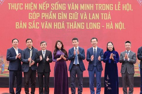 Phát động hưởng ứng thực hiện 'Bộ tiêu chí về môi trường văn hóa trong lễ hội truyền thống'