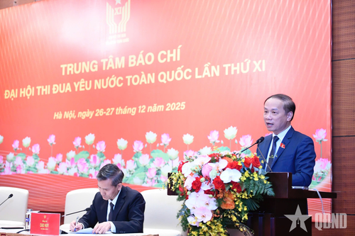 Họp báo công bố kết quả Đại hội Thi đua yêu nước toàn quốc lần thứ XI
