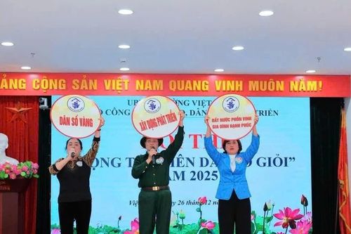 Nâng cao chất lượng đội ngũ cộng tác viên dân số qua hội thi 'Cộng tác viên Dân số giỏi'