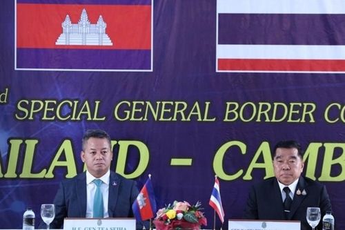 Phái đoàn Campuchia đi Vân Nam dự họp ba bên với Thái Lan và Trung Quốc
