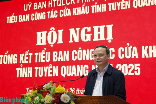 Tuyên Quang: Tăng cường phối hợp, nâng cao hiệu quả quản lý cửa khẩu biên giới