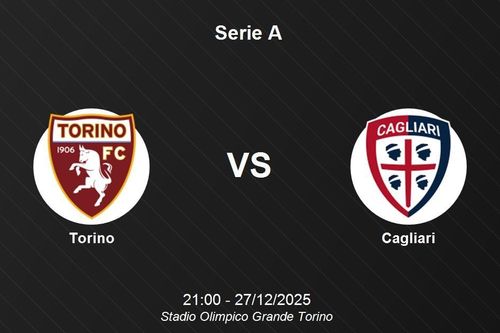 Nhận định Torino vs Cagliari - Serie A
