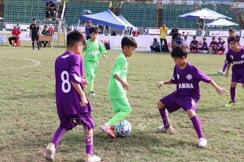 Khai mạc Giải bóng đá VJSS nhi đồng thành phố Cần Thơ năm 2025
