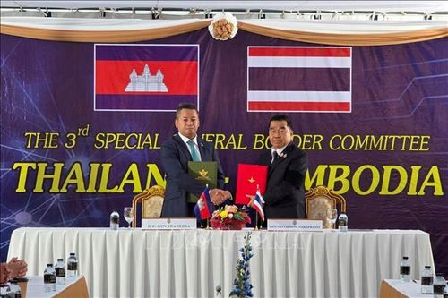 Việt Nam hoan nghênh Campuchia và Thái Lan ký Tuyên bố chung