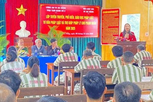 Đà Nẵng: Tuyên truyền xóa án tích, mở lối hoàn lương cho phạm nhân