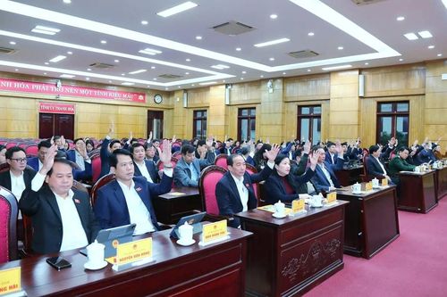 Kỳ họp thứ 38, HĐND tỉnh Thanh Hóa thông qua 6 nghị quyết và bầu bổ sung 2 Ủy viên UBND tỉnh
