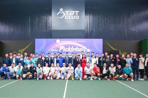 100 vận động viên tham dự Giải Pickleball Doanh nhân trẻ tỉnh Thanh Hóa