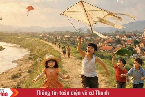 Tuổi thơ bay dọc triền đê