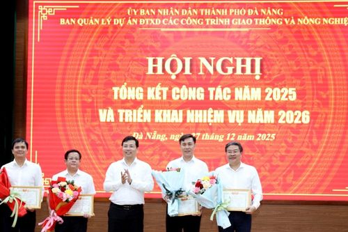 Ban Quản lý dự án đầu tư xây dựng các công trình giao thông và nông nghiệp Đà Nẵng giải ngân vốn đầu tư công đạt 106%