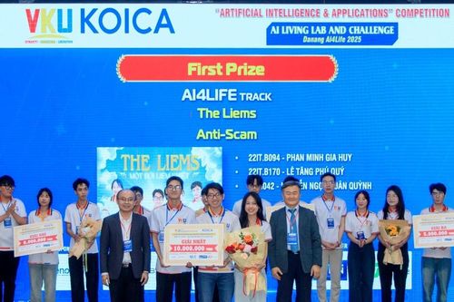 Sinh viên Đà Nẵng hào hứng tranh tài tại cuộc thi Danang AI4Life 2025