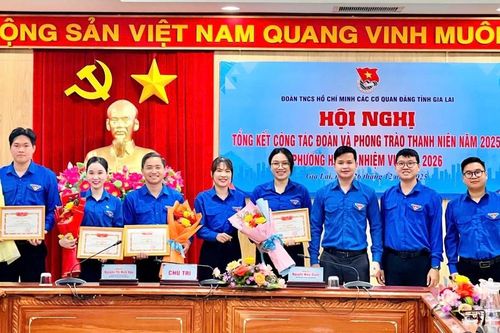 Đoàn các cơ quan Đảng tỉnh Gia Lai tổng kết công tác Đoàn, phong trào thanh niên năm 2025