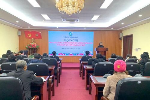 Tập huấn trang bị kiến thức về bình đẳng giới, kỹ năng thực hiện lồng ghép giới
