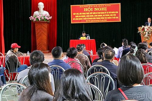 Xã Bát Xát: Đối thoại giữa người đứng đầu cấp ủy, chính quyền với Nhân dân